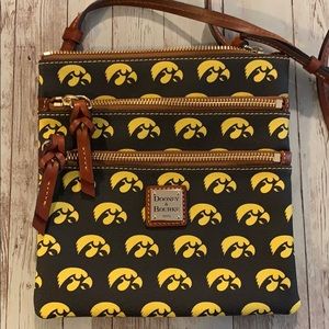 Dooney & Bourke Iowa Hawkeyes Cross Body Purse